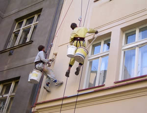 Oprava fasády Praha 2